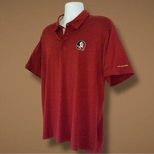 Columbia Florida State Seminoles Men’s Polo Shirt – Size XL
